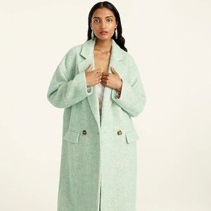 J. Crew Wintermelon Relaxed Topcoat